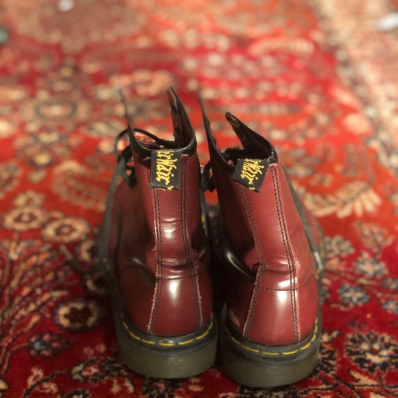 SOLD 🌞 Dr. Martens reworked cherry 1460 boots 🌞 - Picture 2 of 5